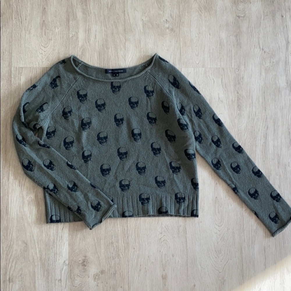 Skull cashmere sweater